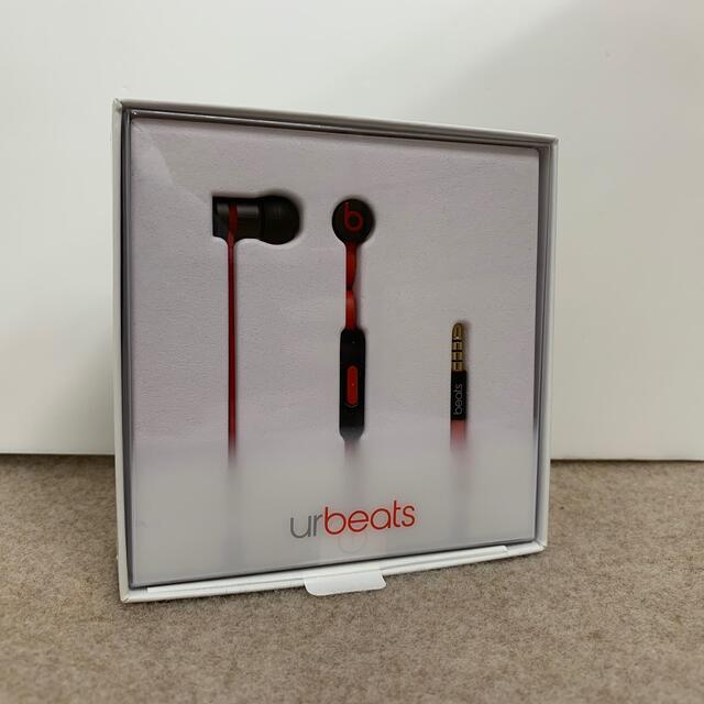 Beats by Dr Dre(ビーツバイドクタードレ)の【新品未使用】beats by dr.dre urBeats  Black スマホ/家電/カメラのオーディオ機器(ヘッドフォン/イヤフォン)の商品写真