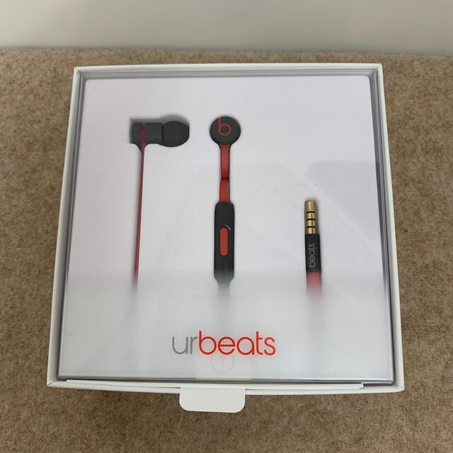 Beats by Dr Dre(ビーツバイドクタードレ)の【新品未使用】beats by dr.dre urBeats  Black スマホ/家電/カメラのオーディオ機器(ヘッドフォン/イヤフォン)の商品写真