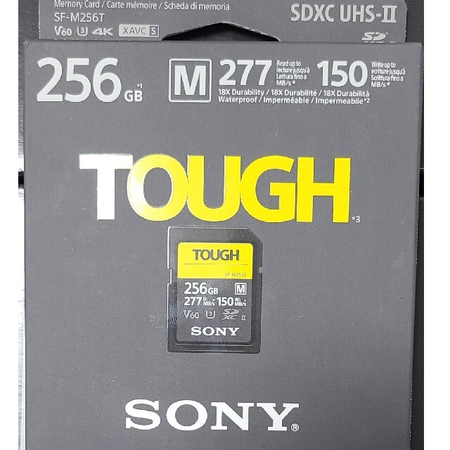 本物品質の SONY ソニー SDXC SF-M256T 256GB メモリーカード その他