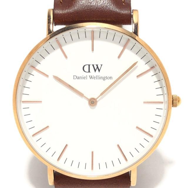 Daniel Wellington(ダニエルウェリントン)のダニエルウェリントン 腕時計 - B36R8 白 レディースのファッション小物(腕時計)の商品写真