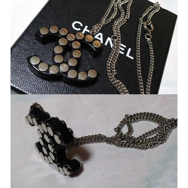 CHANEL - 正規レア シャネル ココマークロゴチェーンネックレス CHANEL - 正規レア シャネル ココマークロゴチェーンネックレス