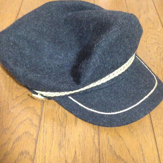 トランテアンソンドゥモード(31 Sons de mode)のお値下げ♡秋冬用マリン帽子(キャスケット)