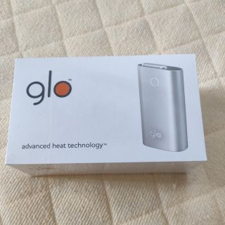 グロー(glo)の【新品・未開封　お値下げ】glo★グロー★シルバー(タバコグッズ)