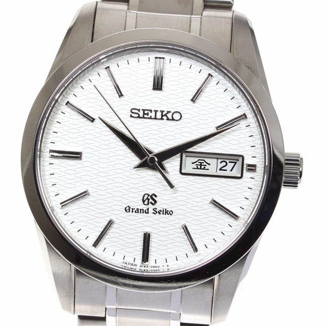 ☆良品【SEIKO】セイコー グランドセイコー デイデイト SBGT029 クォーツ メンズ