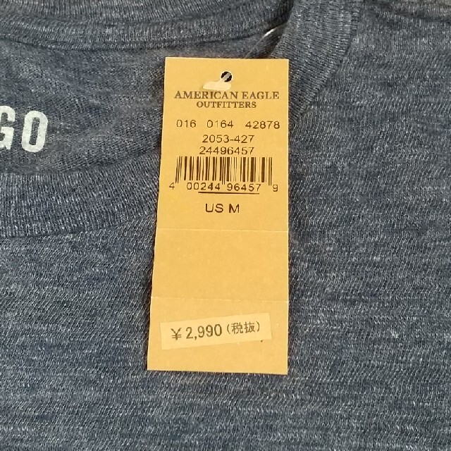 American Eagle(アメリカンイーグル)のAMERICAN EAGLE☆Tシャツ☆新品タグあり メンズのトップス(Tシャツ/カットソー(半袖/袖なし))の商品写真