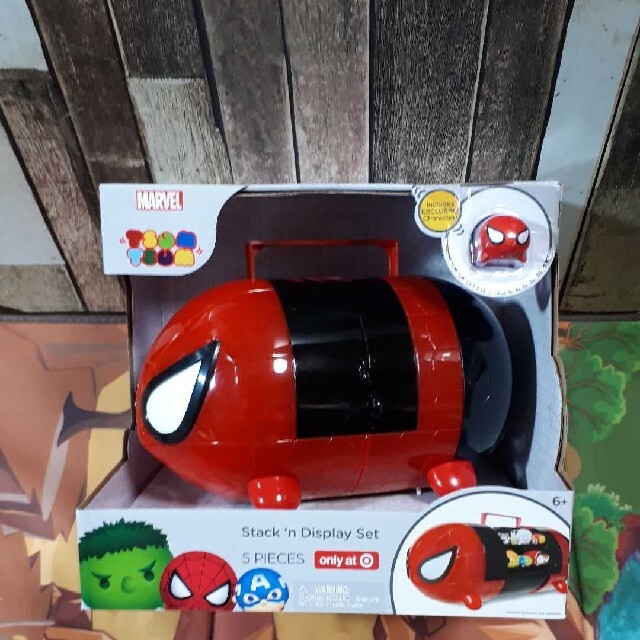 MARVEL(マーベル)の【新品限定品】MARVEL TSUMTSUM マーベル ツムツム キャリーケース エンタメ/ホビーのおもちゃ/ぬいぐるみ(キャラクターグッズ)の商品写真