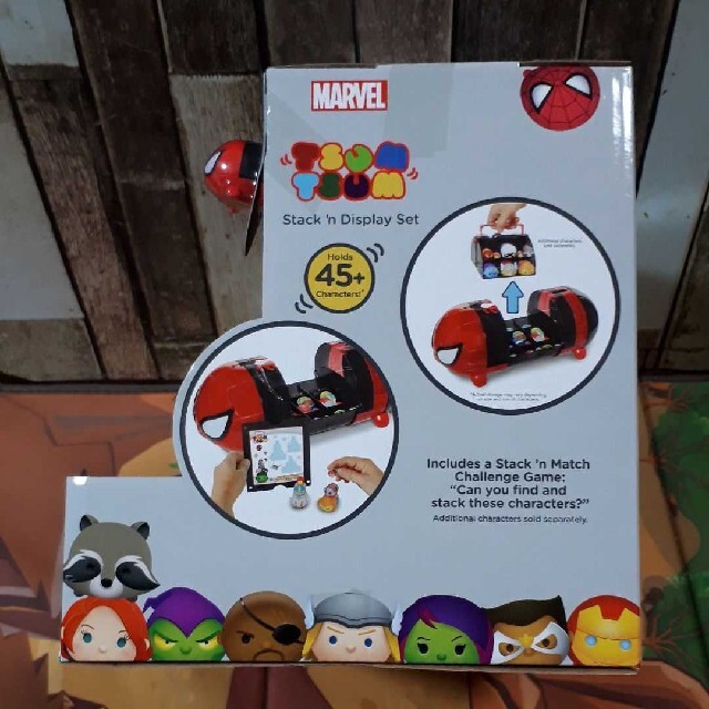 MARVEL(マーベル)の【新品限定品】MARVEL TSUMTSUM マーベル ツムツム キャリーケース エンタメ/ホビーのおもちゃ/ぬいぐるみ(キャラクターグッズ)の商品写真