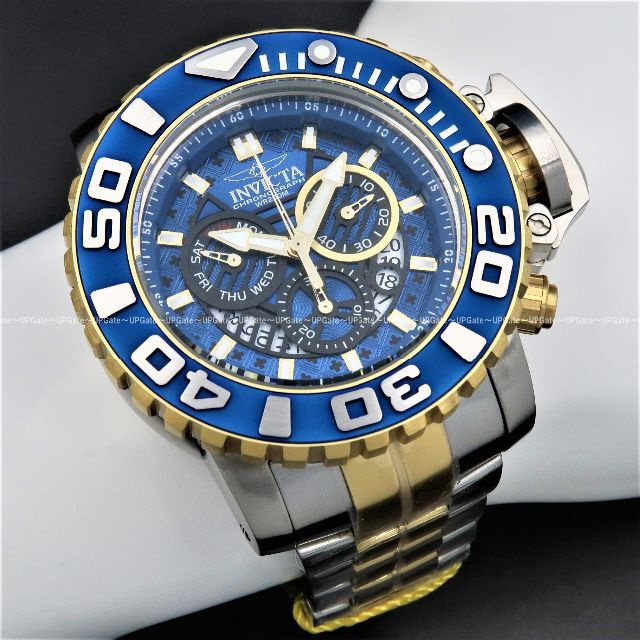 圧倒的ド迫力★ステンバンド INVICTA Sea Hunter 22133