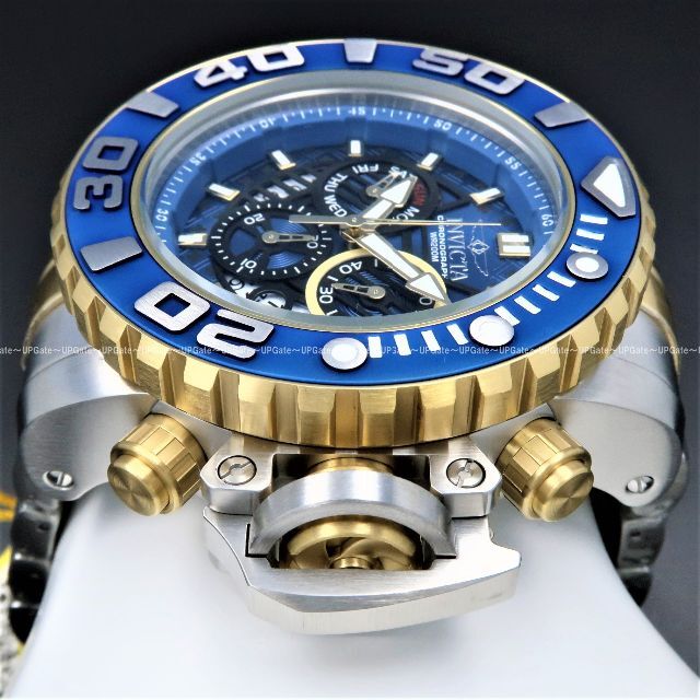 圧倒的ド迫力★ステンバンド INVICTA Sea Hunter 22133