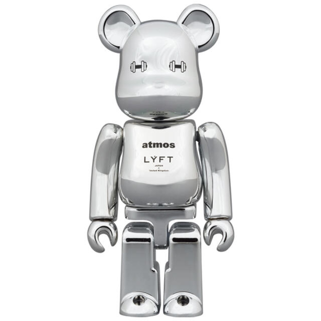 MEDICOM TOY(メディコムトイ)の【新品未開封】BE@RBRICK atmos × LYFT 100％&400％ ハンドメイドのおもちゃ(フィギュア)の商品写真