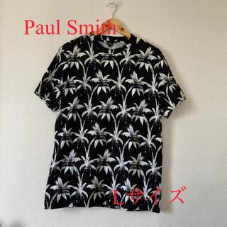 ポールスミス(Paul Smith)のPaulSmith Tシャツ　Lサイズ　ヤシ柄(Tシャツ/カットソー(半袖/袖なし))
