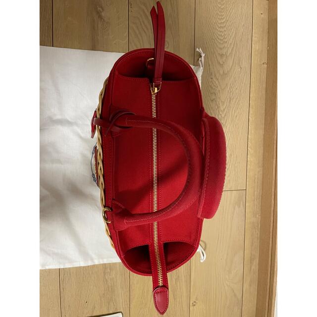 PRADA(プラダ)のmarii様専用　PRADAプラダ かごバッグ ウィッカー2way カゴバッグ レディースのバッグ(かごバッグ/ストローバッグ)の商品写真