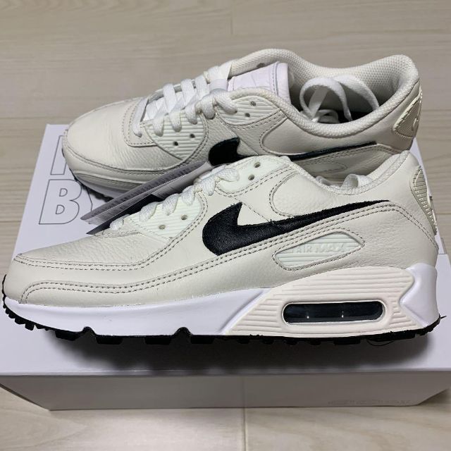 NIKE AIR MAX 90  BY YOU LEATHER  23.5cm