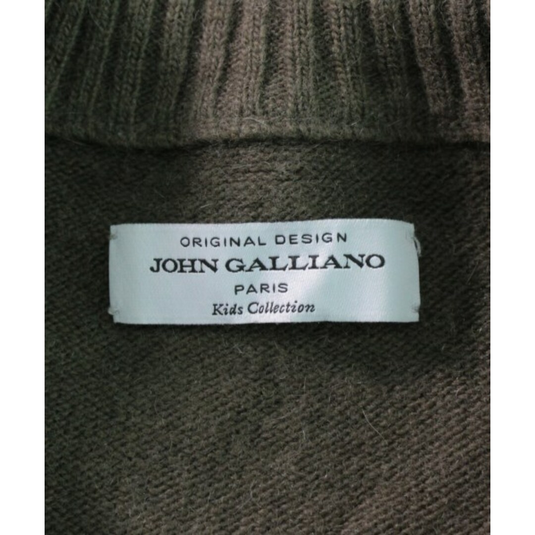 John Galliano(ジョンガリアーノ)のJohn Galliano ジョンガリアーノ ニット 6 カーキ 【古着】【中古】 キッズ/ベビー/マタニティのキッズ服女の子用(90cm~)(ニット)の商品写真