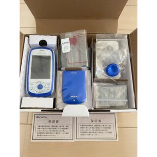 ファーウェイ(HUAWEI)の【新品】Huawei キッズケータイ HW-01D ブルー(携帯電話本体)