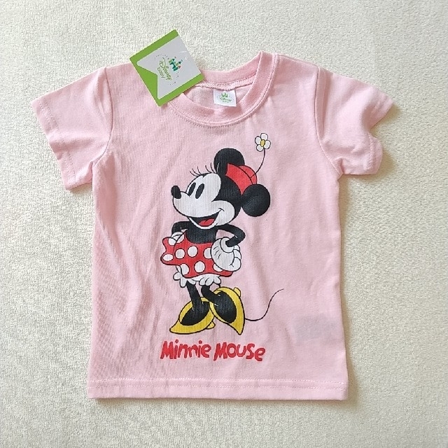 Disney(ディズニー)の未使用 ミニー  95 女の子 Tシャツ パンツ 半そで まとめ売り ショートパ キッズ/ベビー/マタニティのキッズ服女の子用(90cm~)(Tシャツ/カットソー)の商品写真