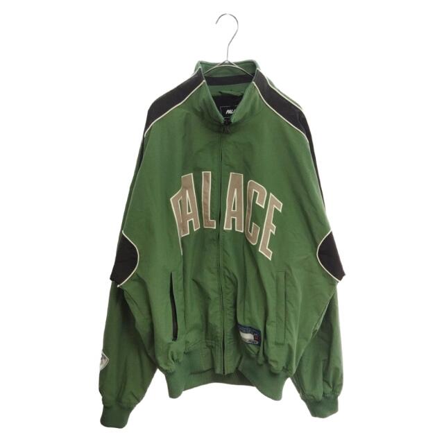 Palace Skateboards パレススケートボーズ MIT FLOSS JACKET LOGO ミットフロス ロゴジャケット ジップアップ ナイロンジャケット グリーン P20SS027