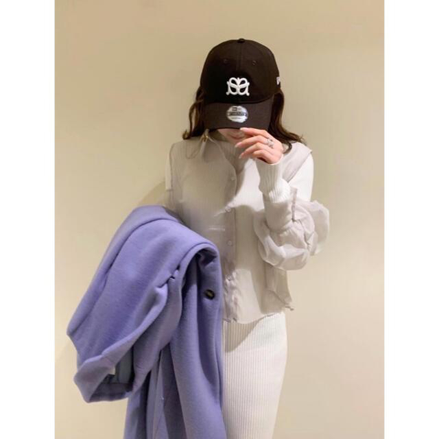 SNIDEL - SNIDEL スナイデル NEW ERAコラボ キャップ ブラウンの通販