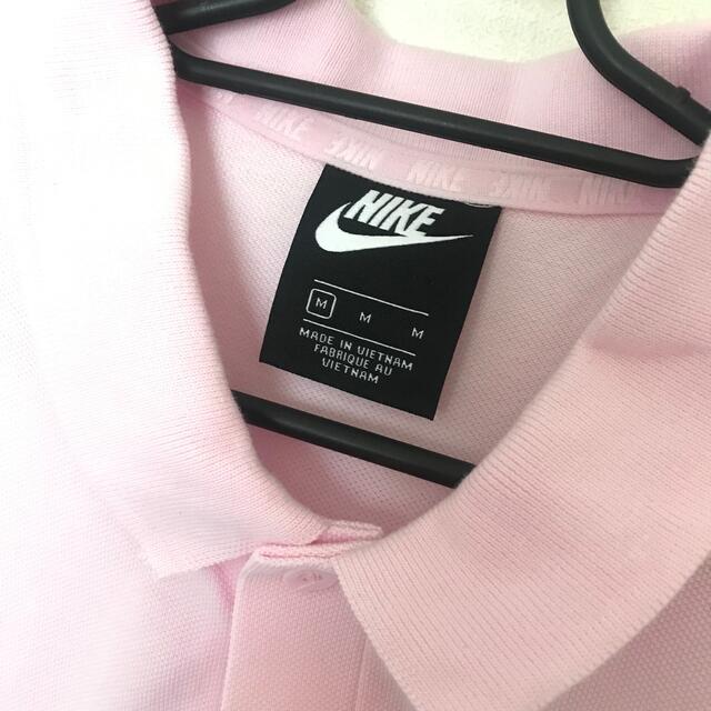 NIKE(ナイキ)のNIKE   ポロシャツ　M size ピンク メンズのトップス(ポロシャツ)の商品写真