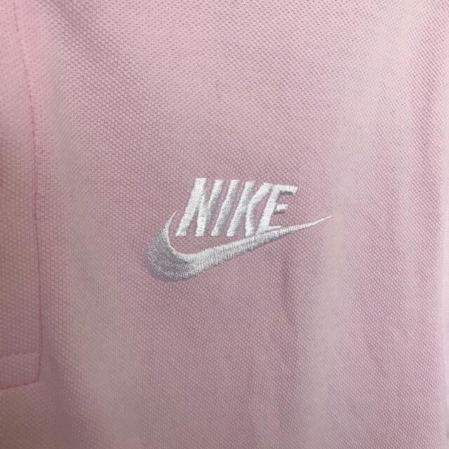 NIKE(ナイキ)のNIKE   ポロシャツ　M size ピンク メンズのトップス(ポロシャツ)の商品写真