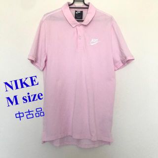 ナイキ(NIKE)のNIKE   ポロシャツ　M size ピンク(ポロシャツ)