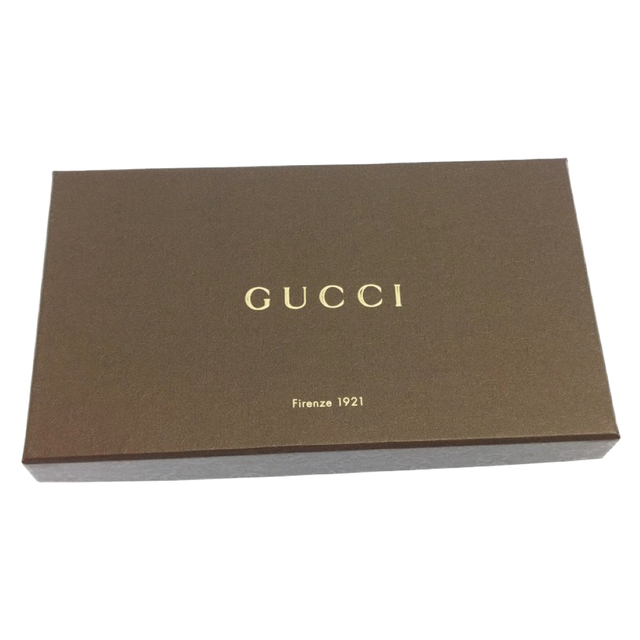 Gucci(グッチ)のGUCCI グッチ GGキャンバスレザーウォレット 二つ折り 長財布 ブラウン/ブルー 346058 メンズのファッション小物(長財布)の商品写真