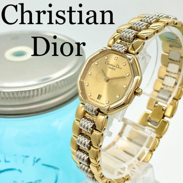 Christian Dior - 409 クリスチャンディオール時計 レディース腕時計 ゴールド ダイヤ 人気の通販 by Haru's shop｜ クリスチャンディオールならラクマ