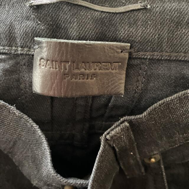 Saint Laurent(サンローラン)のsaint laurent paris スキニーデニム　ダメージデニム　エディ期 メンズのパンツ(デニム/ジーンズ)の商品写真