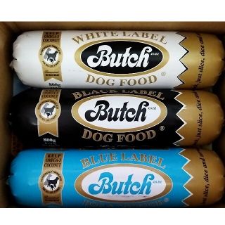 ブッチ　butch 800g3本　新品未開封未使用品　トライアルセット(ペットフード)