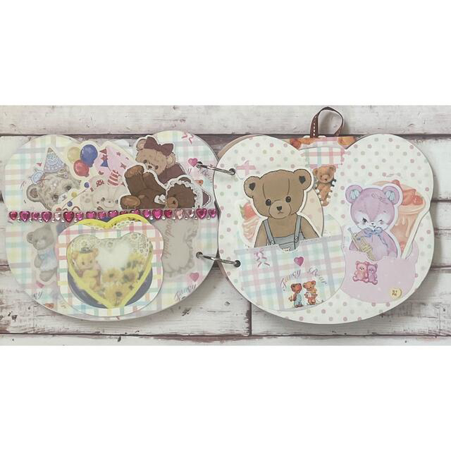 おすそ分けファイル♡ベア型ʕ•ᴥ•ʔバインダー