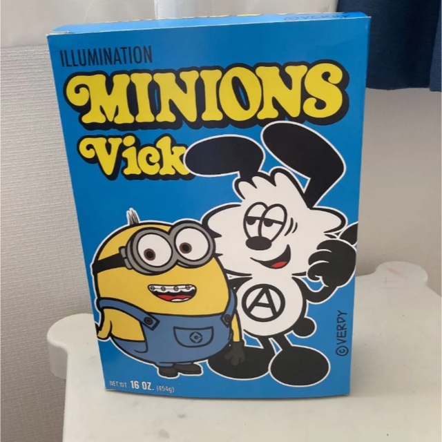 verdy minion usj ボックス tシャツ ブラック 黒　L