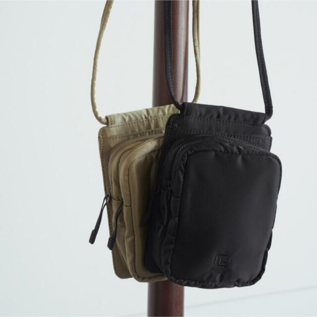 レディースRAMIDUS×CLANE SHOULDER POUCH ブラック