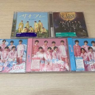 ジャニーズ(Johnny's)のなにわ男子　シングルCD(CD+DVD)  まとめ売り(ポップス/ロック(邦楽))