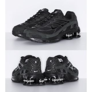 シュプリーム(Supreme)のSupreme/Nike Shox Ride 2 Black 28cm US10(スニーカー)