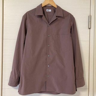 ユニクロ(UNIQLO)のUNIQLO uniqlo u 無地 長袖 シャツ(Tシャツ/カットソー(七分/長袖))