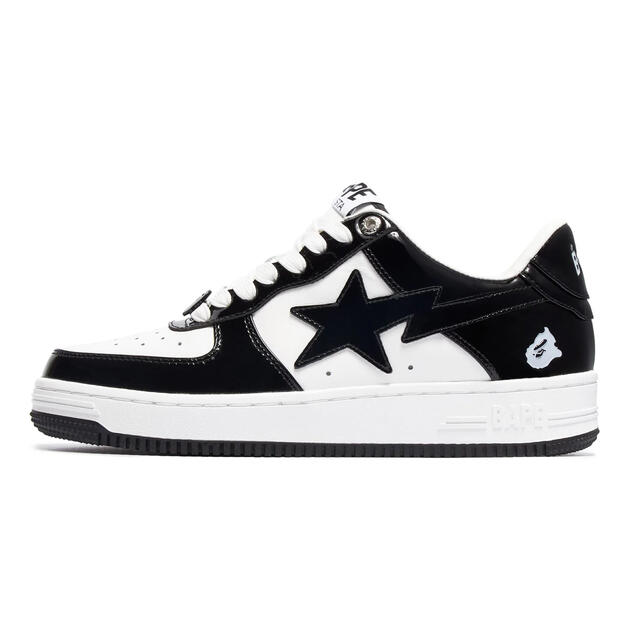 A BATHING APE(アベイシングエイプ)のBAPE STA カレッジカラー　黒us9 メンズの靴/シューズ(スニーカー)の商品写真