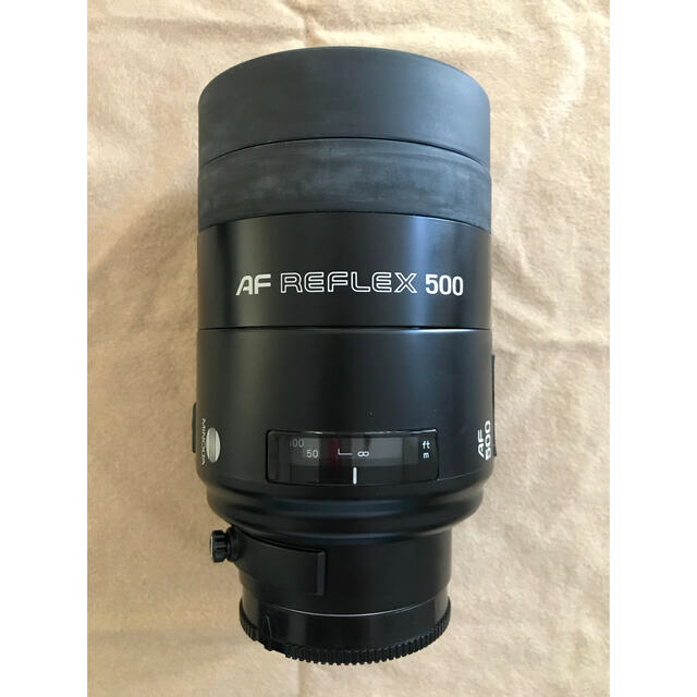 カメラミノルタ　AF REFLEX500 望遠レンズ