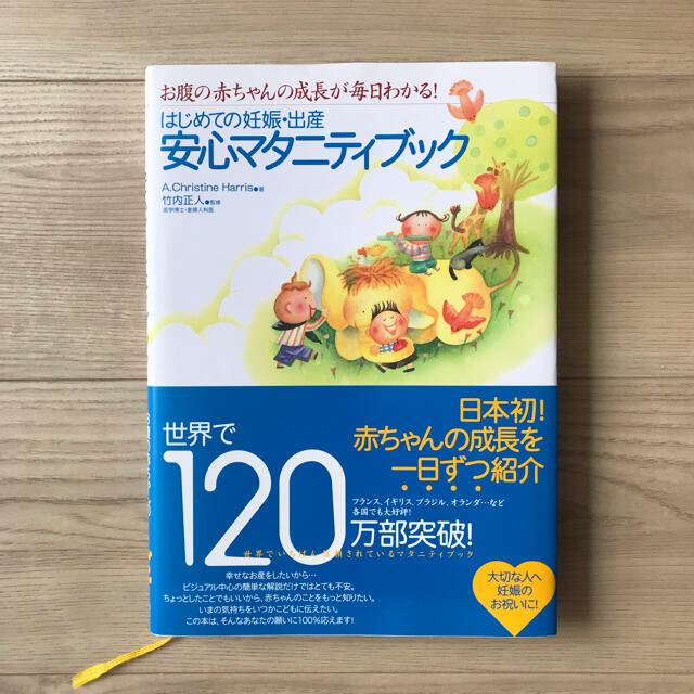 はじめての妊娠・出産安心マタニティブック お腹の赤ちゃんの成長が毎日わかる！ エンタメ/ホビーの雑誌(結婚/出産/子育て)の商品写真