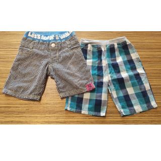 ビッツ(Bit'z)の１００センチ　ハーフパンツ２枚セット(パンツ/スパッツ)