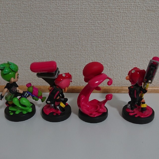 Nintendo Switch - スプラトゥーン amiibo 4点セットの通販 by