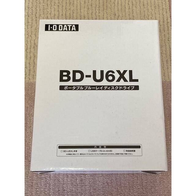 ポータブル　ブルーレイディスクドライブ BD-U6XL