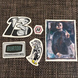 バートン(BURTON)のBURTON ステッカー　ポストカード　スノーボード(アクセサリー)