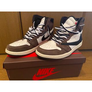 ナイキ(NIKE)のAJ1 travis Scott エアジョーダン1 トラヴィススコット(スニーカー)