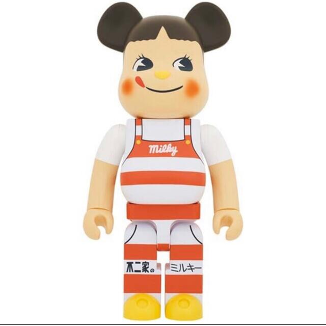 BE@RBRICK ペコちゃん ミルキー三角帽子デザイン 1000％おもちゃ