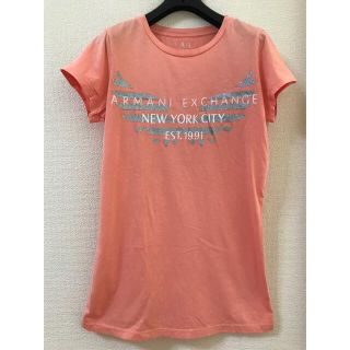 アルマーニエクスチェンジ 半袖 Tシャツ オレンジ XL 橙