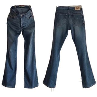 ドルチェアンドガッバーナ(DOLCE&GABBANA)のRare 00s D&G tricolore Italy line denim(デニム/ジーンズ)