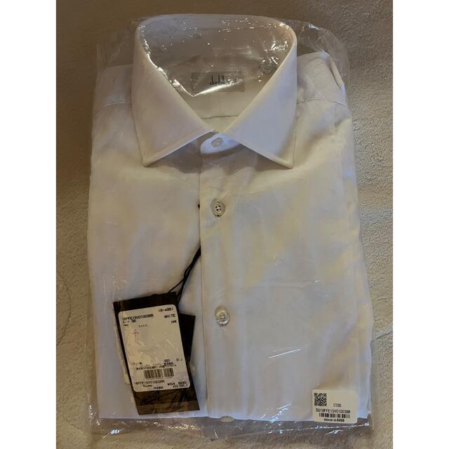 Dunhill(ダンヒル)の購入価格64,900円 新品 ダンヒル シャツ S-Mサイズ 白 38  メンズのトップス(シャツ)の商品写真