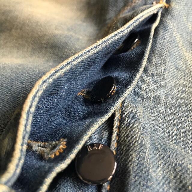 RAF BY RAF SIMONS ラフバイラフシモンズ ダメージスキニーデニム