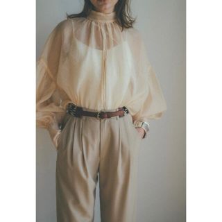 クラネ(CLANE)のCLANE SHEER PUFF TOPS シアーブラウス(シャツ/ブラウス(長袖/七分))