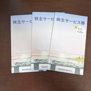 ジェイアール(JR)のJR東日本　株主サービス券　3冊(その他)